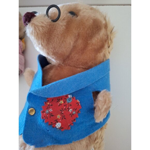 Beatrix PotterHedgehog Eden Plush Hortense Horatio Tiggy Winkle 1980s Vintage - Picture 16 of 16